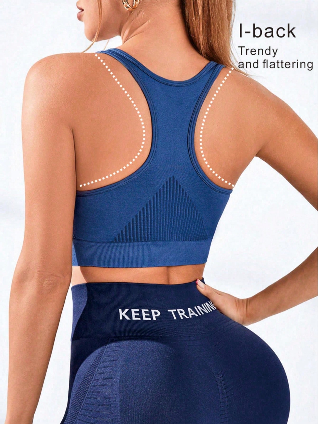 Damen Racerback Sport-BH Nahtl – Seamless Ribbed Workout Tank Top Bewertung und Preis