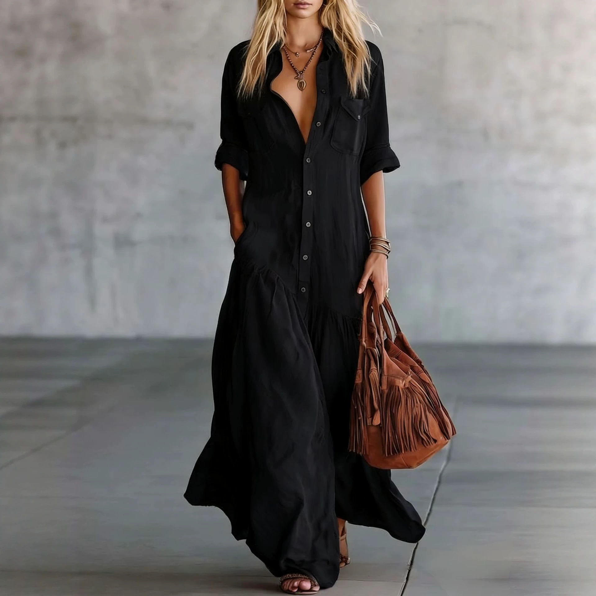2026 Damen Sommer Baumwolle-Le – Casual Loose Linen Shirt Dress Bewertung und Preis