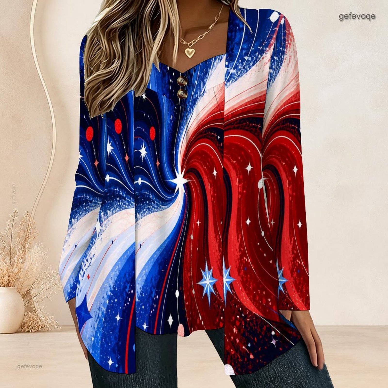 Damen Bluse mit Langen Ärmeln, – Blouses Bewertung und Preis