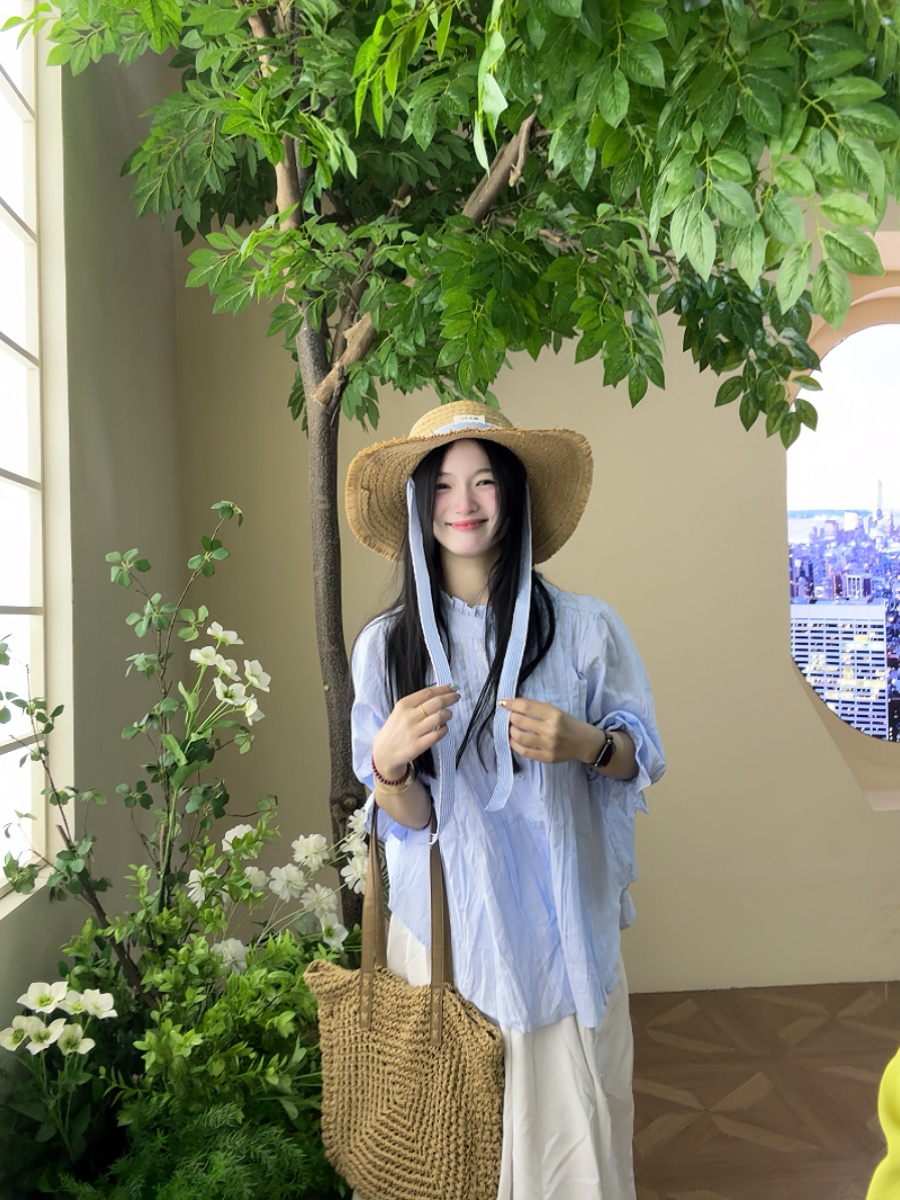Übergrößen-Set für Damen: Blau – Korean Style A Line Shirt Dress Bewertung und Preis