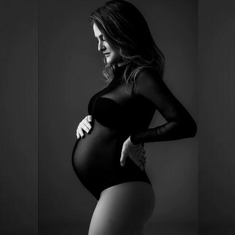 Umstandskleid für Fotoshooting – Sexy Mesh Sheer Bodycon Dress Bewertung und Preis