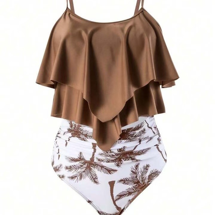 Damen-Bikini mit Rüschen-Obert – Swimwear Bewertung und Preis