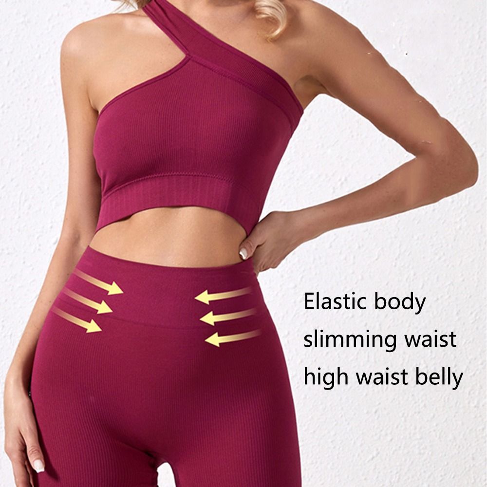 2-teiliges Nahtloses Damen-Wor – Seamless Ribbed Workout Tank Top Bewertung und Preis
