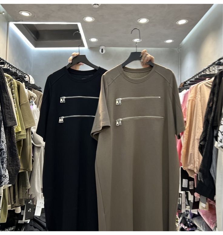 Plus Size Damen-T-Shirt-Kleid  – Korean Style A Line Shirt Dress Bewertung und Preis